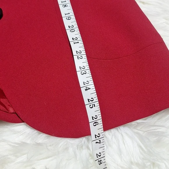 Christian Dior size 6 red blazer - Picture 9 of 10